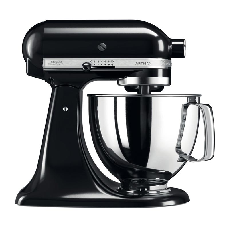 KitchenAid 5KSM125 Artisan Stand Mikser, 4.8 L, Siyah