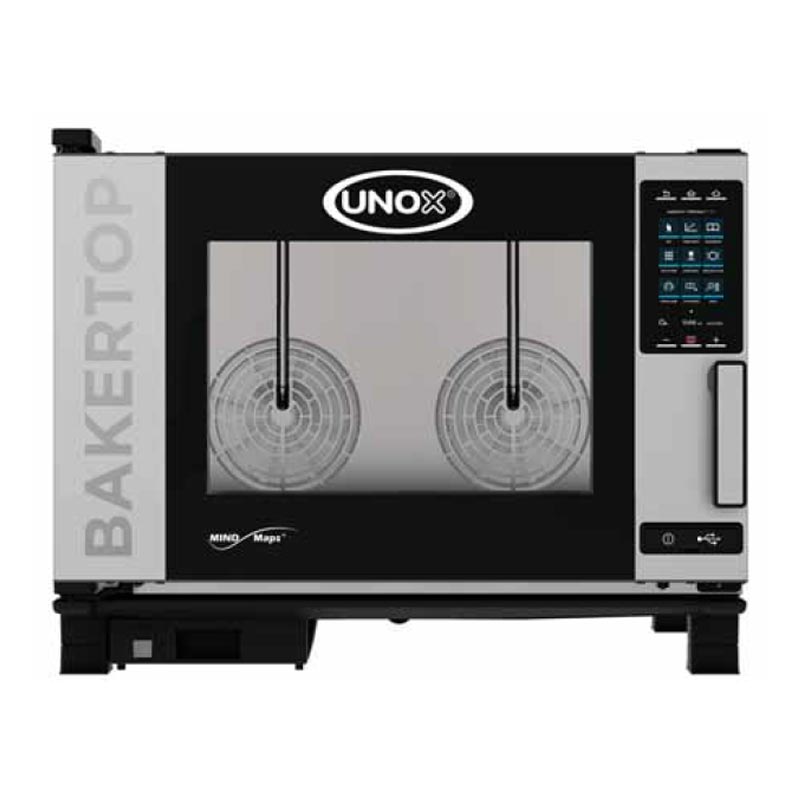 Unox Bakertop Plus Combi Fırın, 60x40 cm 4 Tepsi Kapasiteli, Elektrikli