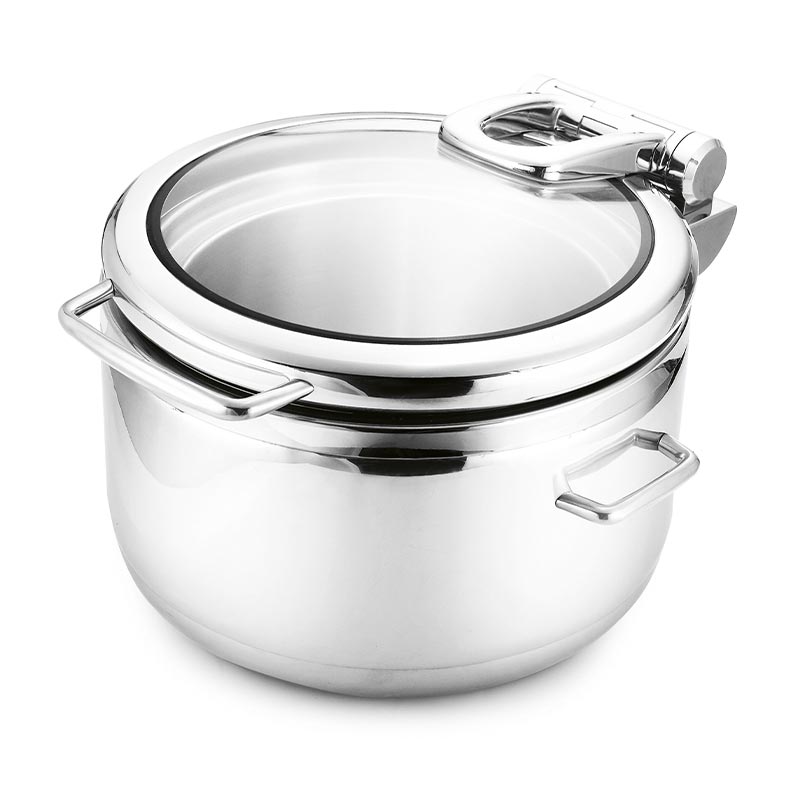 Biradlı GRV-5024 Lux Çorbalık Chafing Dish, 14.3 L