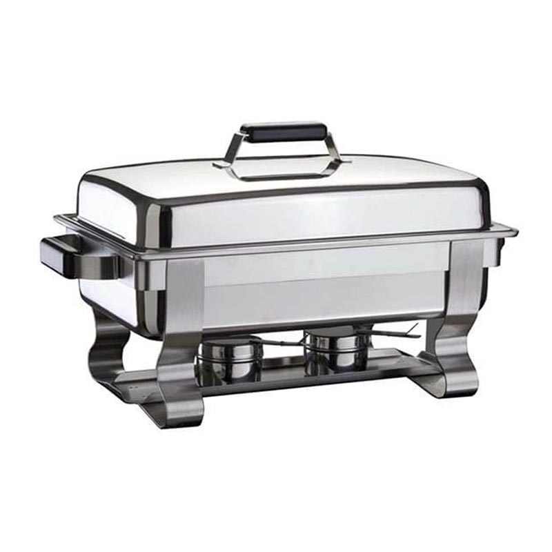 Öztiryakiler Ayaklı Kızaklı Chafing Dish, GN 1/1, 35x64 cm