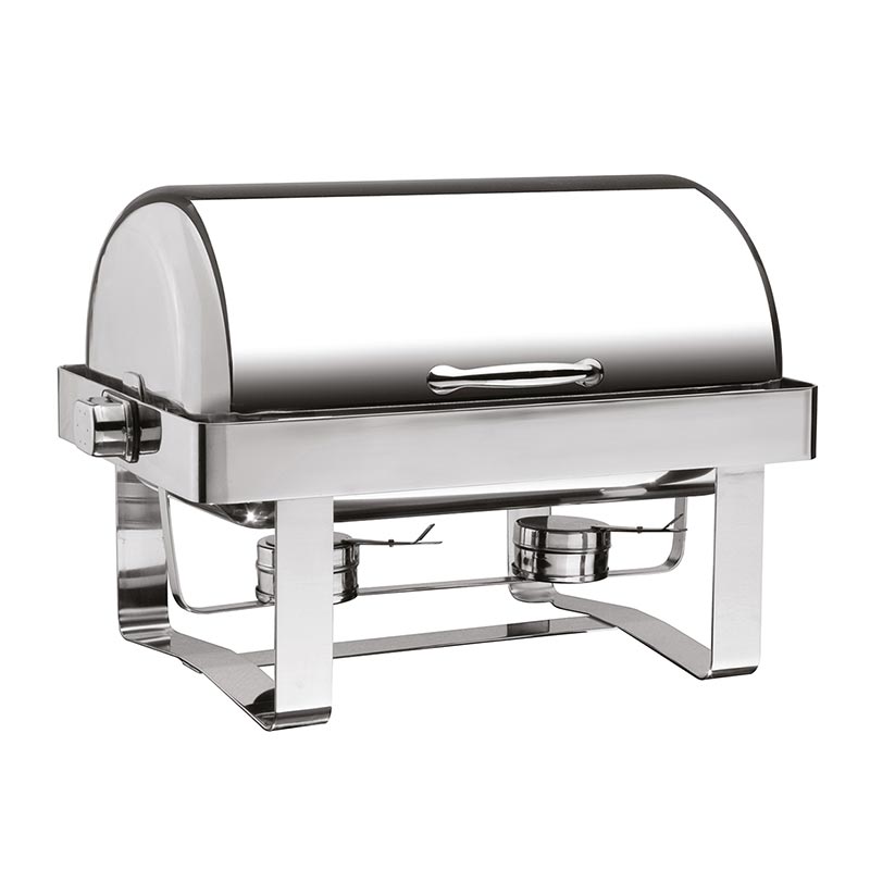 Öztiryakiler Chafing Dish Kap, 180 Derece Açılır, Düz Ayak