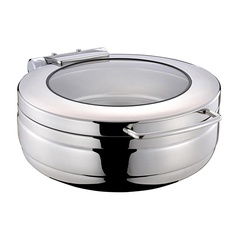 Öztiryakiler Yuvarlak Chafing Dish, 4 L, 37x46 mm