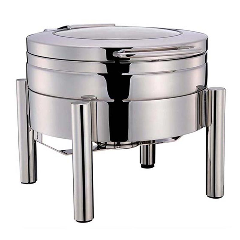 Öztiryakiler Yuvarlak Chafing Dish, 4 L