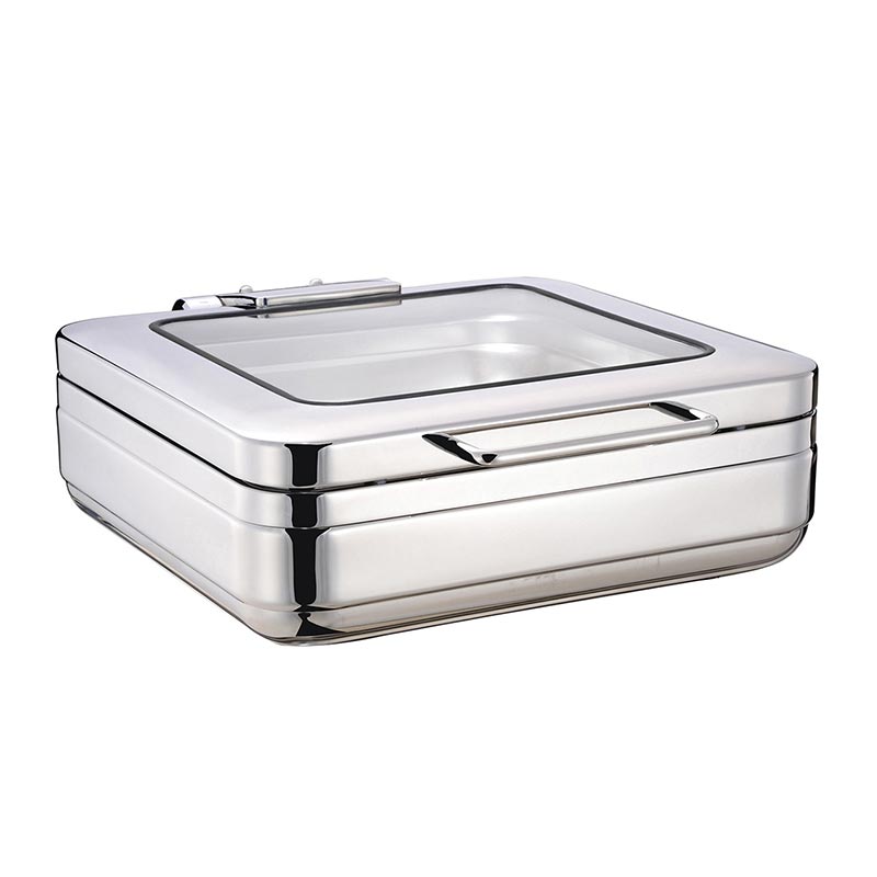 Öztiryakiler Kare Chafing Dish, 6 L