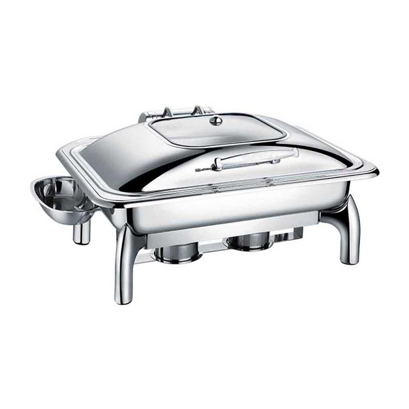 Epinox CDH-9 Hidrolik Kapaklı Chafing Dish, 9 L