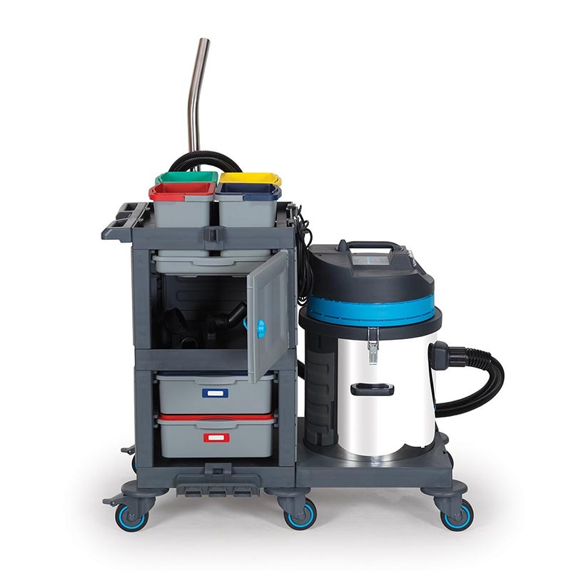 Fantom Procart Vac 902 Kombine Temizlik Arabası, 62x100x108 cm
