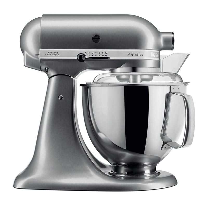 Kitchenaid Artisan Stand Mikser, 4.8 L, Kontur Gümüş