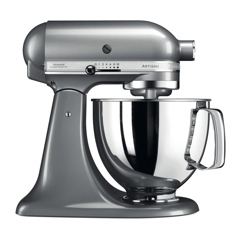 KitchenAid 5KSM125 Artisan Stand Mikser, 4.8 L, Gümüş Kontur