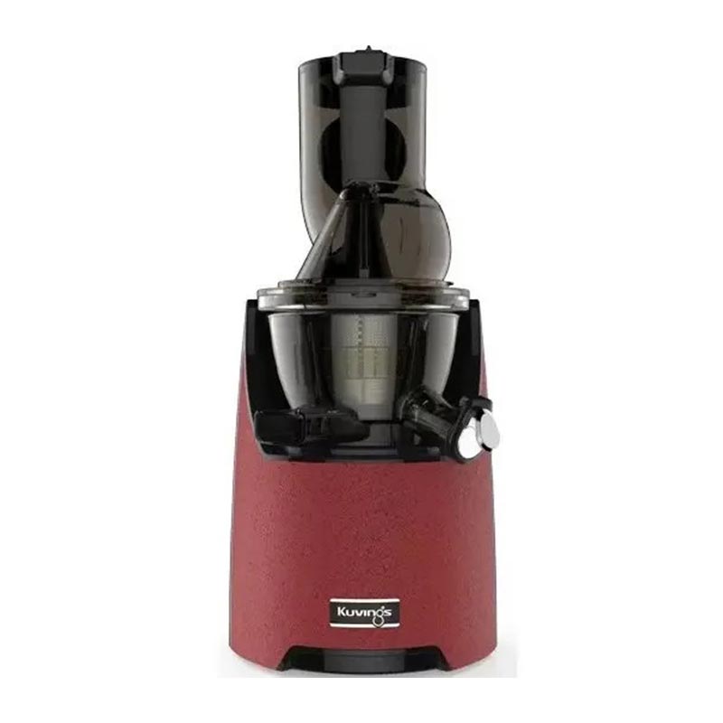 Kuvings EVO820 Slow Juicer Katı Meyve Sıkacağı, Smoothie ve Dondurma Aparatlı, Kırmızı