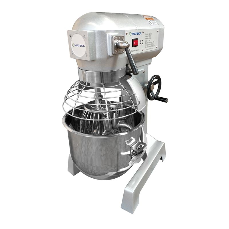 Mateka CRB10M Planet Mikser, 2 Hız, 10 L, 220V