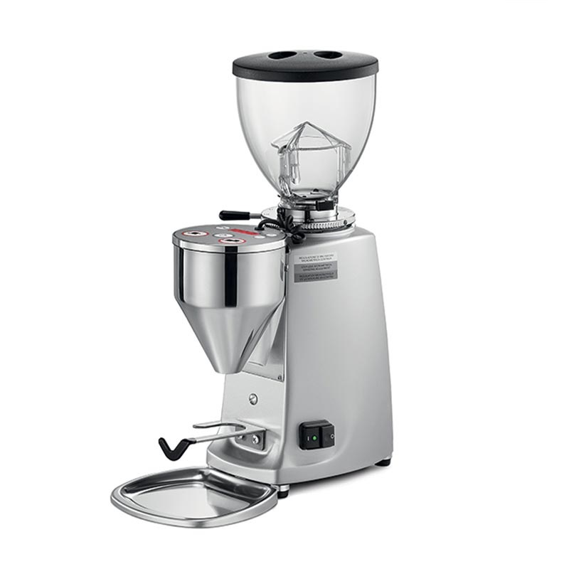 Mazzer Mini Electronic A On Demand Kahve Değirmeni, Gümüş