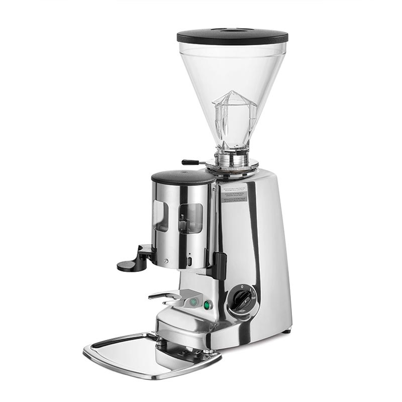 Mazzer Super Jolly Timer Zamanlayıcılı Kahve Değirmeni, Gri