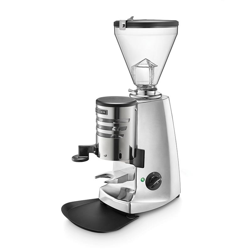 Mazzer Super Jolly V Up Manuel Kahve Değirmeni, Parlak Toz Mavi