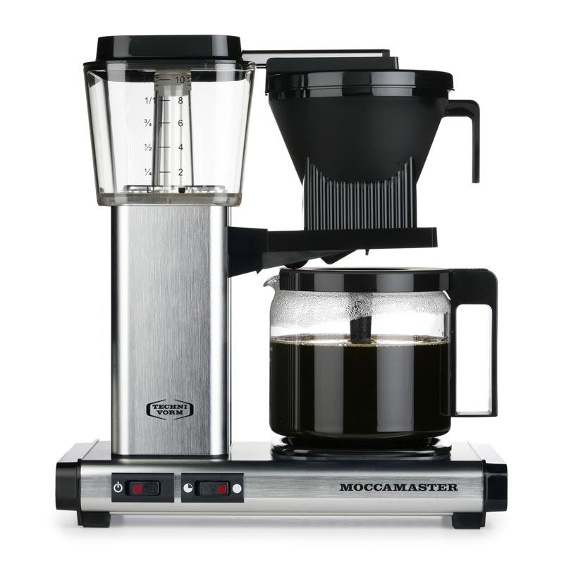 Moccamaster KBG 741 AO Filtre Kahve Makinesi, Fırçalı Gümüş