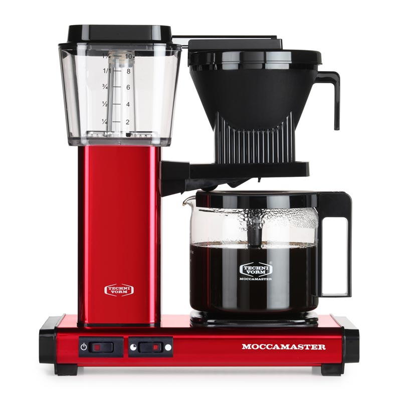 Moccamaster KBG 741 AO Filtre Kahve Makinesi, Metalik Kırmızı