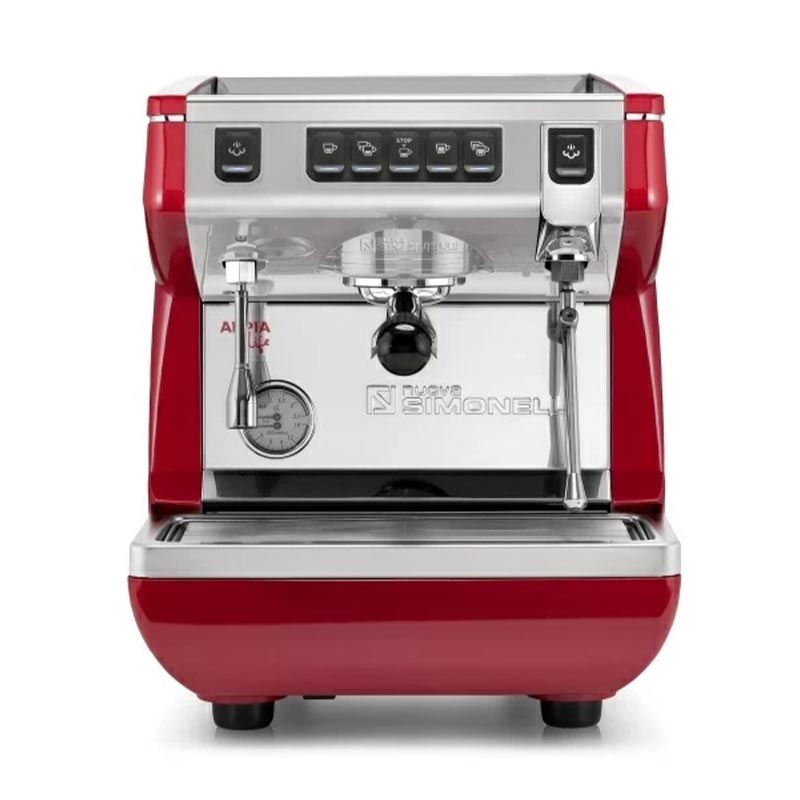 Nuova Simonelli Appia Life Espresso Kahve Makinesi, 1 Gruplu, Kırmızı