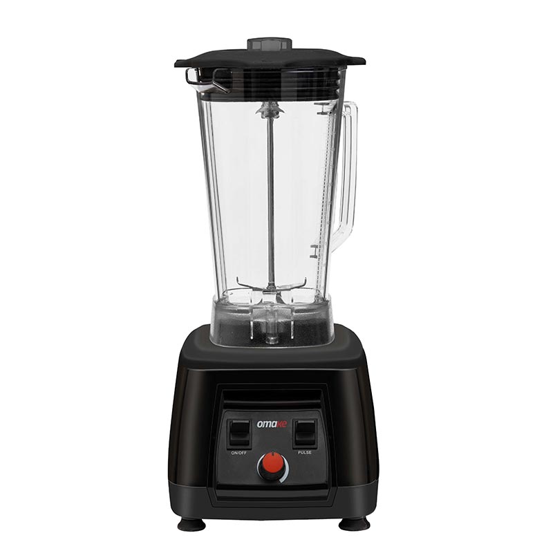 Omake Buz Kırıcı Manuel Bar Blender, Kapak Sensörlü, 3 L, 2200 W, Siyah