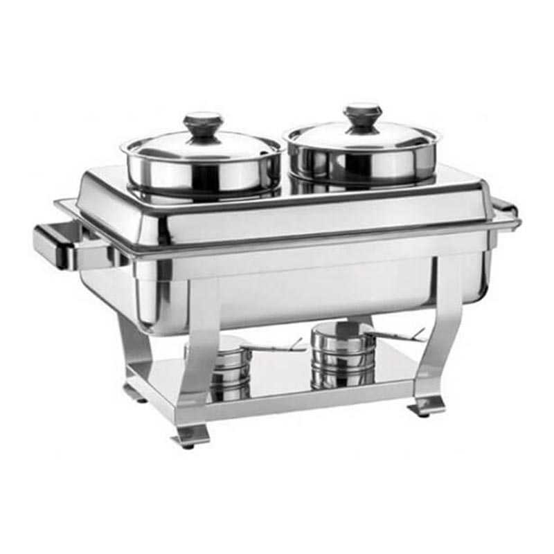 Öztiryakiler Çorbalıklı Was Ayaklı Chafing Dish, Elektrikli