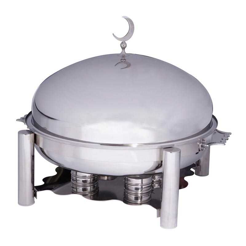 Öztiryakiler Ortadoğu Model Jel Yakıtlı Chafing Dish, 60 cm Kapak