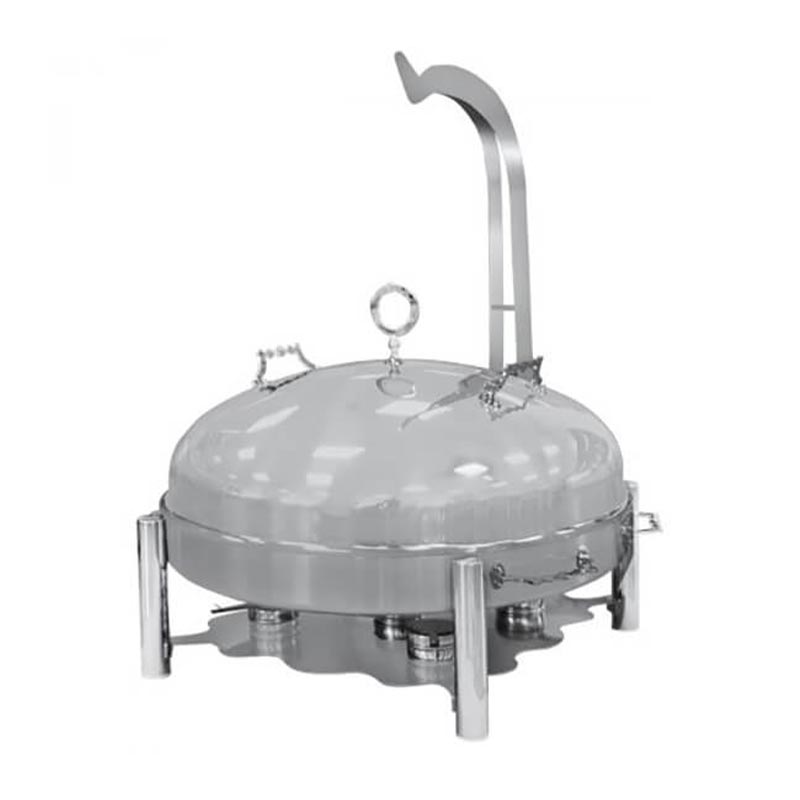 Öztiryakiler Ortadoğu Model Askılı Chafing Dish, Yuvarlak Kapaklı, 60 cm