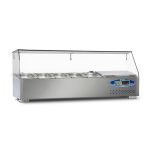 Dampak Set Üstü Soğutmalı Salad Bar, 5 Küvet, 29 L, 120x35x40 cm