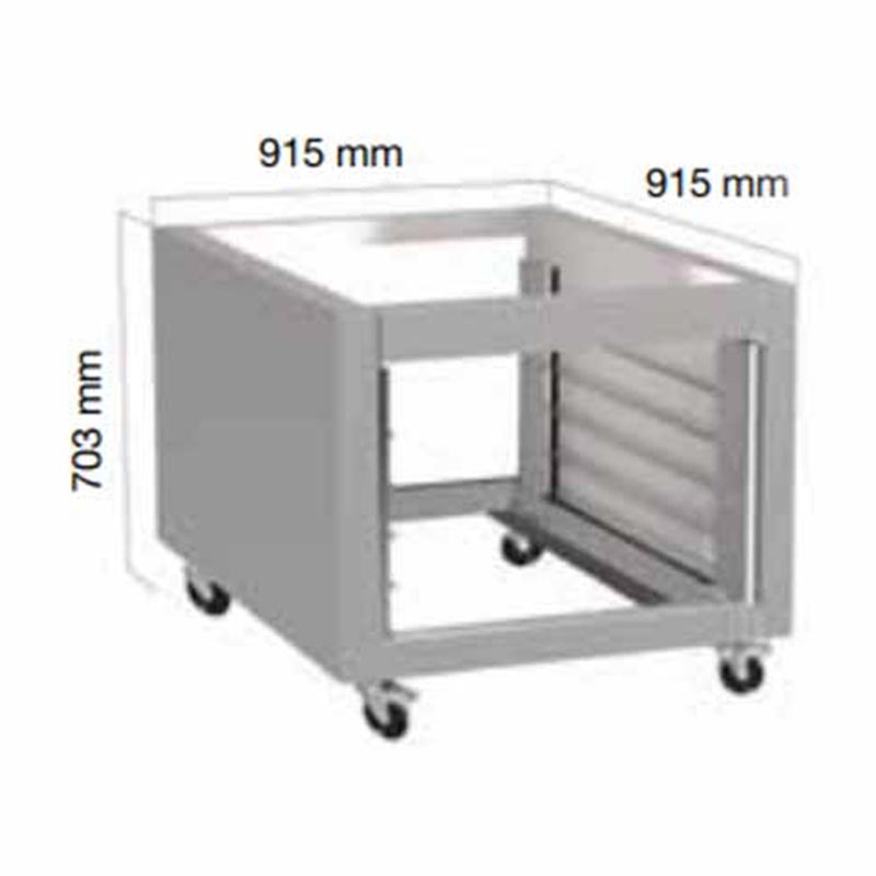 Salva KXS-10 Fırını Alt Standı, 10 Tepsi Kapasiteli