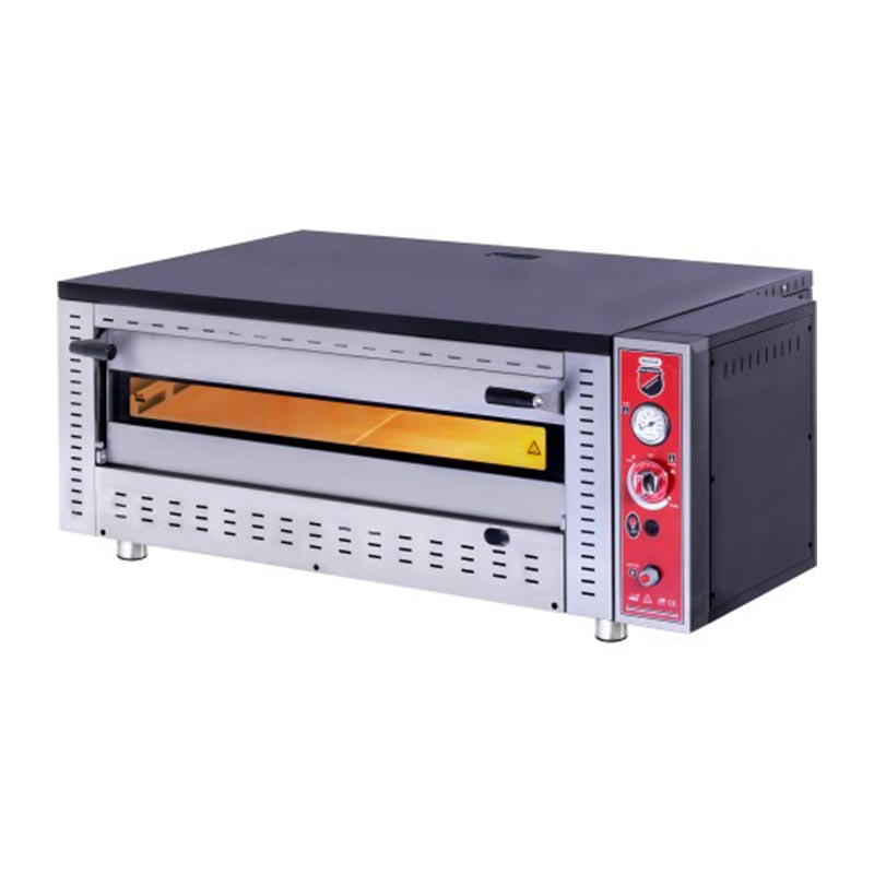 SilverInox PF-92G Pizza Fırını, 30 cm 9 Pizza Kapasiteli, Doğalgazlı