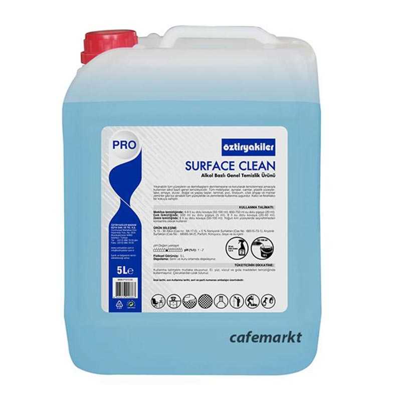 Öztiryakiler Surface Clean Alkol Bazlı Genel Temizleyici, 5 L