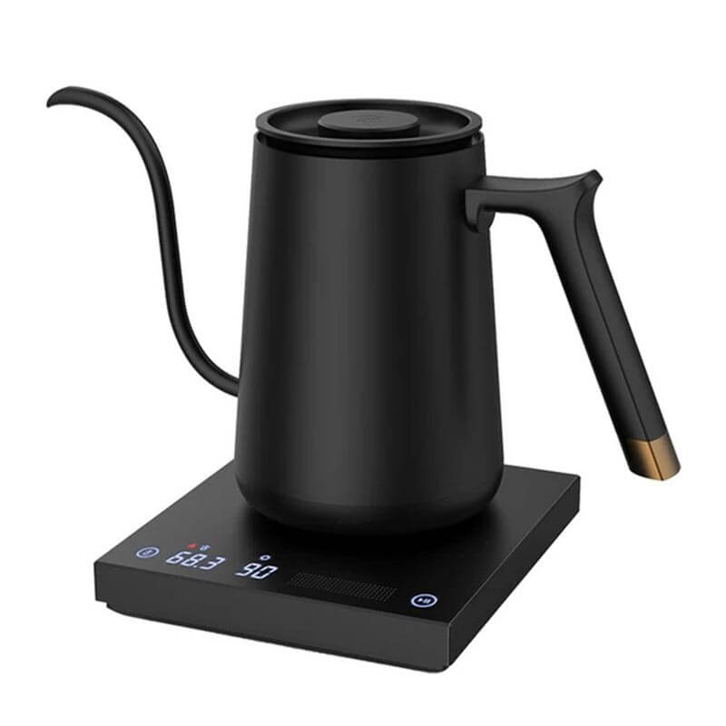 Timemore Fish Pour Over Isı Ayarlı Kettle, 800 ml, Elektrikli, Siyah