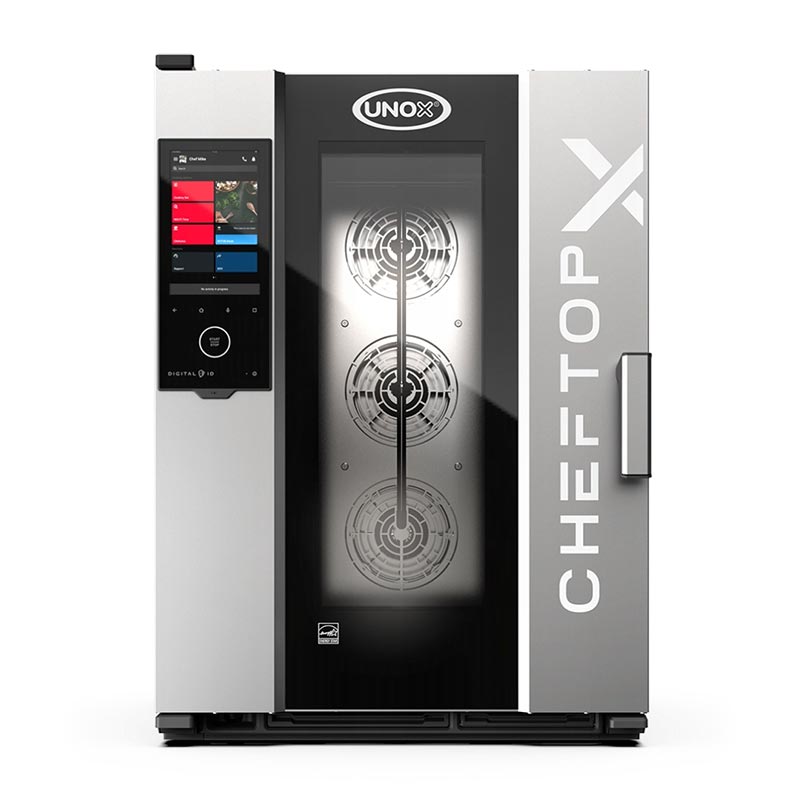 Unox CHEFTOP-X Digital.ID Kombi Fırın, GN 1/1 6 Tepsi Kapasiteli, Elektrikli