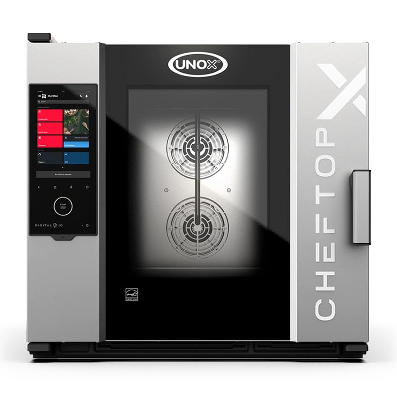 Unox CHEFTOP-X Digital.ID Kombi Fırın, GN 2/1 6 Tepsi Kapasiteli, Elektrikli