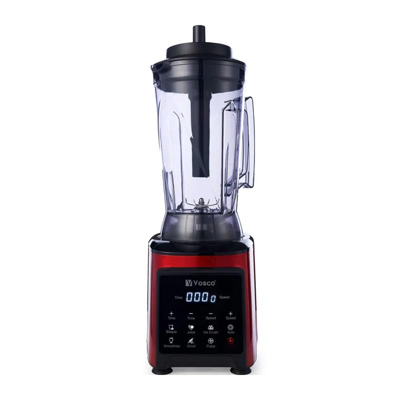 Vosco VHS-306CK Pro XL 8 Bıçaklı Dijital Bar Blender, 4 L, Kırmızı