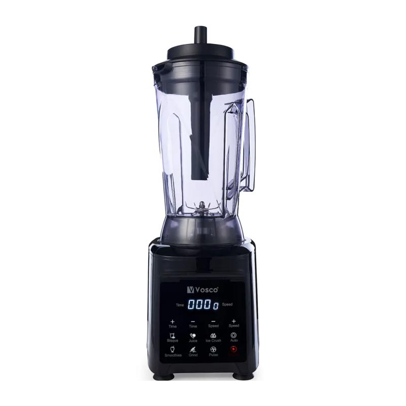 Vosco VHS-306CS Pro XL 8 Bıçaklı Dijital Bar Blender, 4 L, Siyah