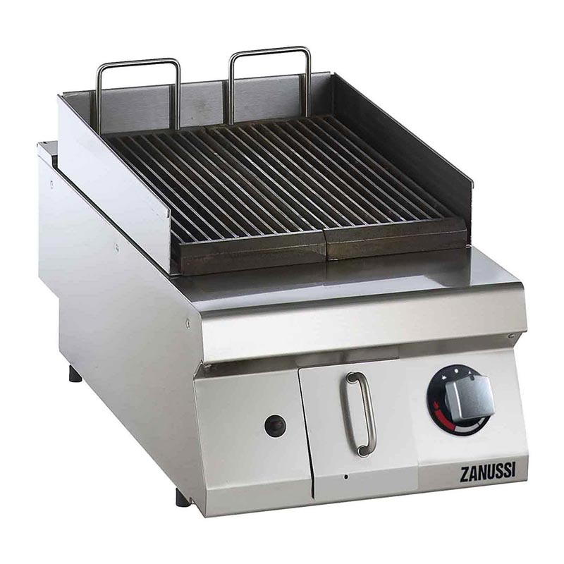 Zanussi 372042 Powergrill Sulu Döküm Izgara, 400x700x250 mm, Gazlı